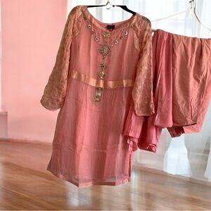 Pakistani Designer Dress 3Pc